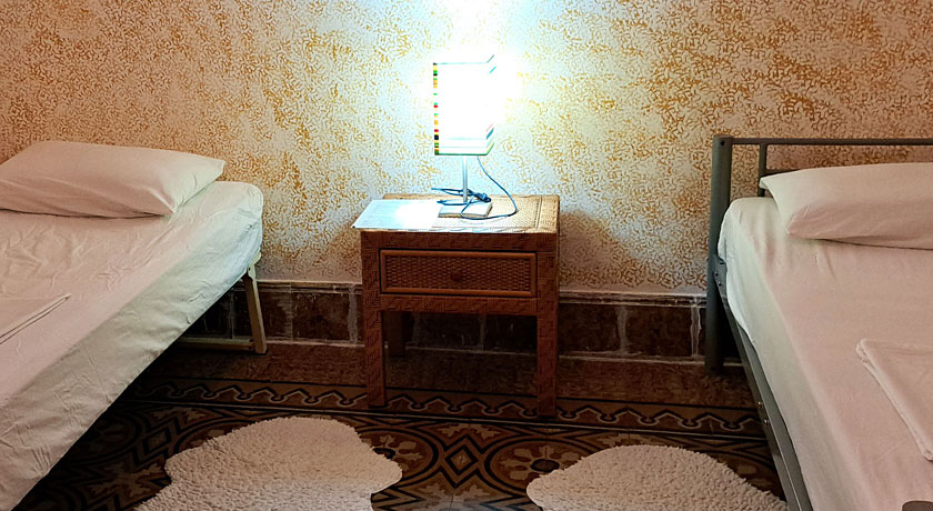 Bunkbeds
in
our Dormitory